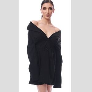 Long Sleeve Blazer Dress